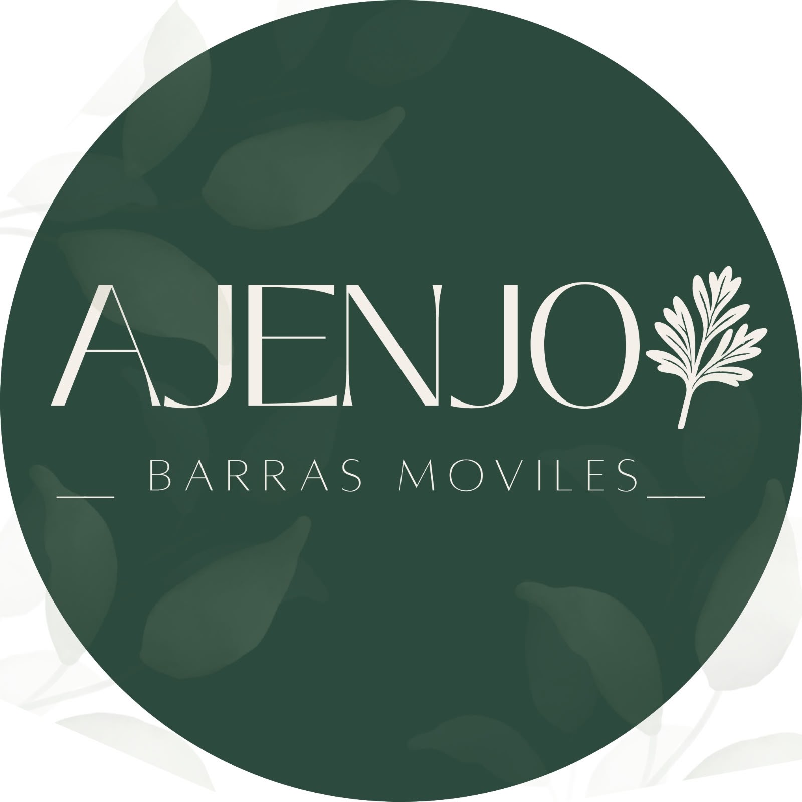 AJENJO barras móviles logo