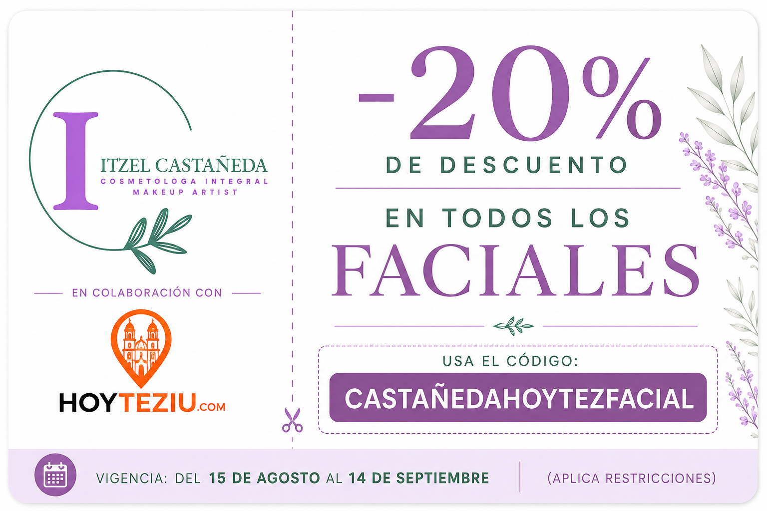 Cupón de promoción