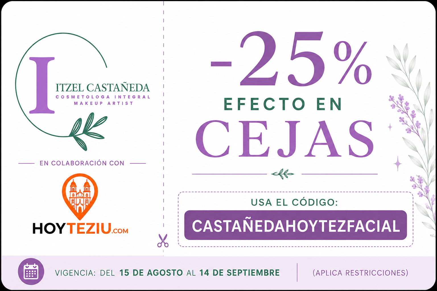 Cupón de promoción